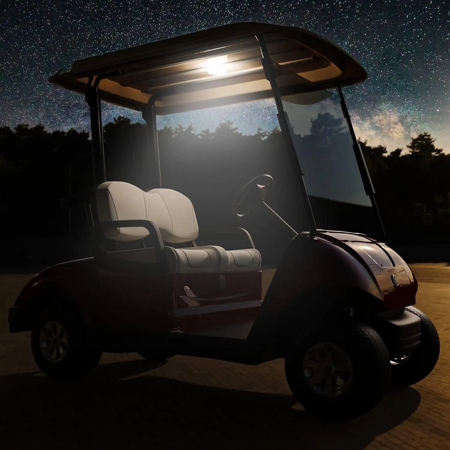 Universal Golf Cart Dome Light USB Powered - 10L0L