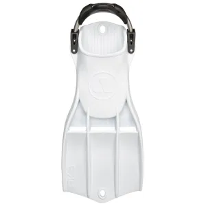 Used Apeks RK3 Open Heel Dive Fins - White - Super