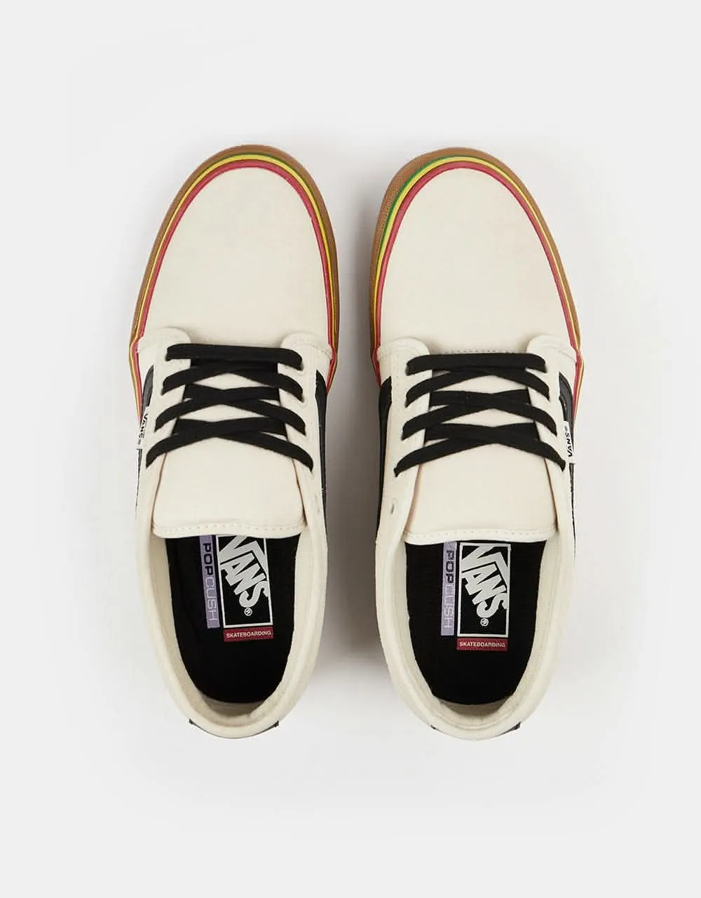 Vans Chukka Low Sidestripe Skate Shoes - (Rasta) Turtledove