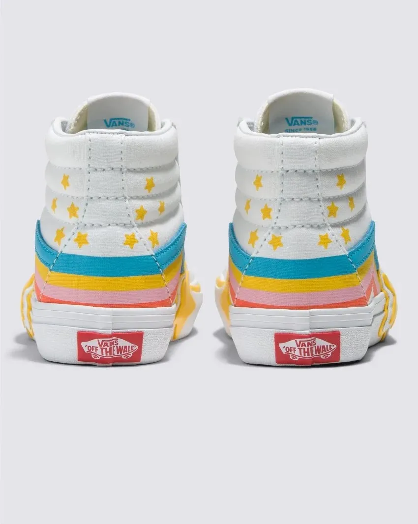 Vans Sk8-Hi Kids Rainbow Star / Rad Rainbow