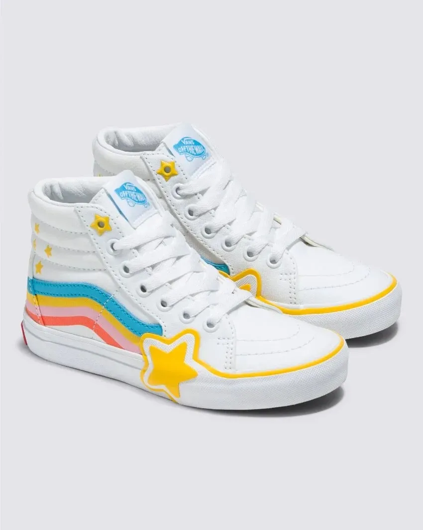 Vans Sk8-Hi Kids Rainbow Star / Rad Rainbow