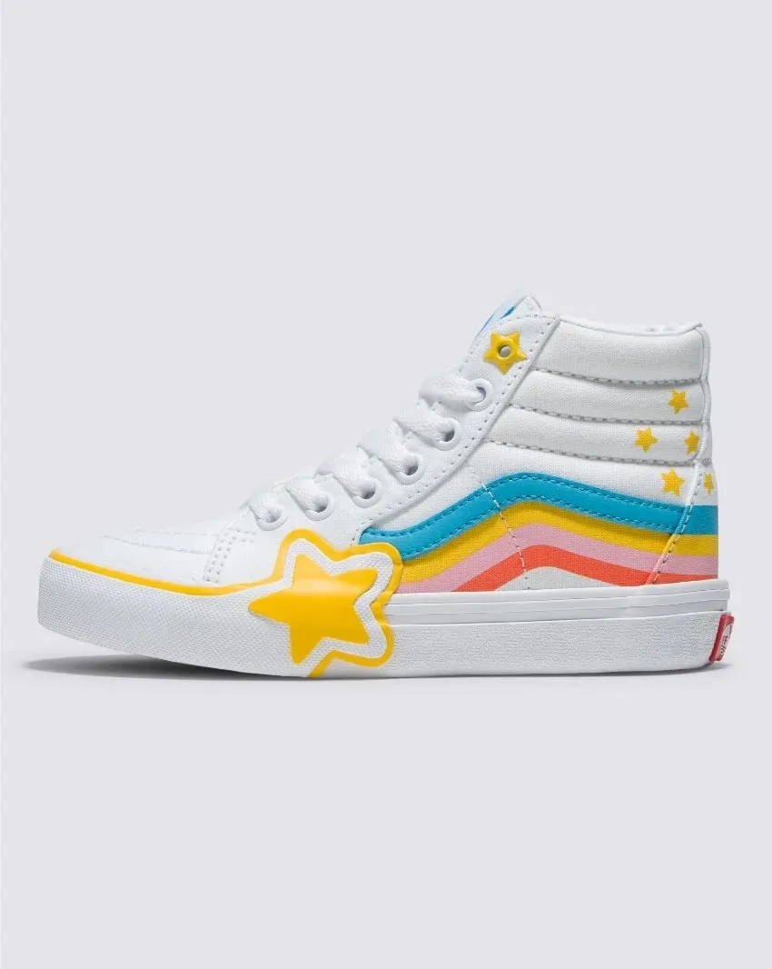 Vans Sk8-Hi Kids Rainbow Star / Rad Rainbow