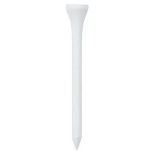 vidaXL Golf Tees 1000 pcs White 54 mm Bamboo