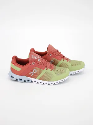 Women's Color Block Running Shoes,Pink/Green