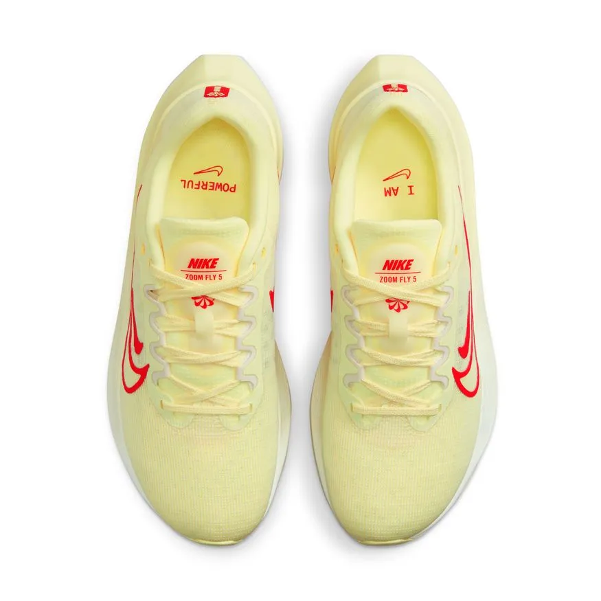 Women’s Zoom Fly 5 (801 - Citron Tint/Light Crimson/Summit White)